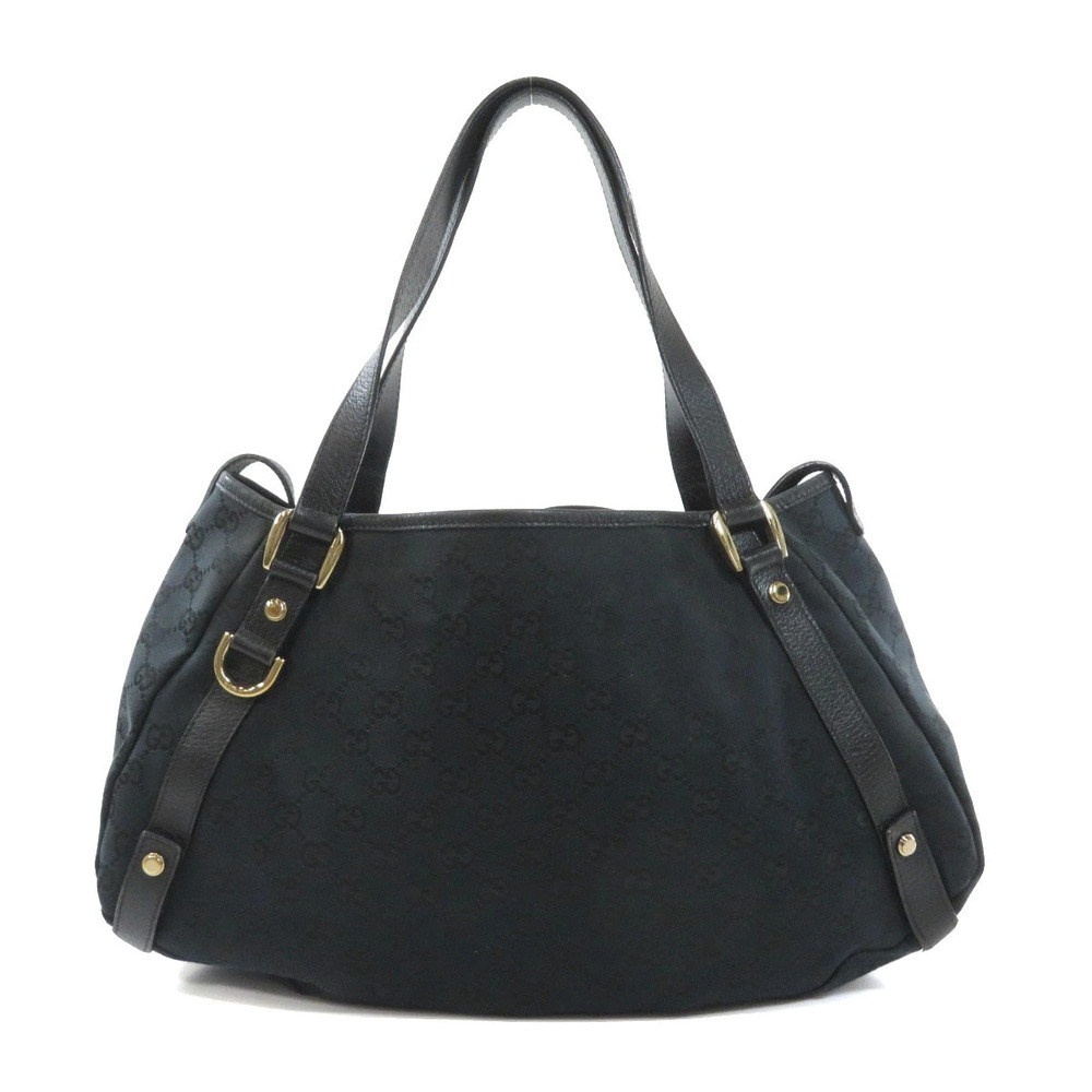 Gucci Shoulder Abbey tote Canvas GG bag shoulder Black